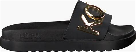 michael kors badslippers|michael kors slides.